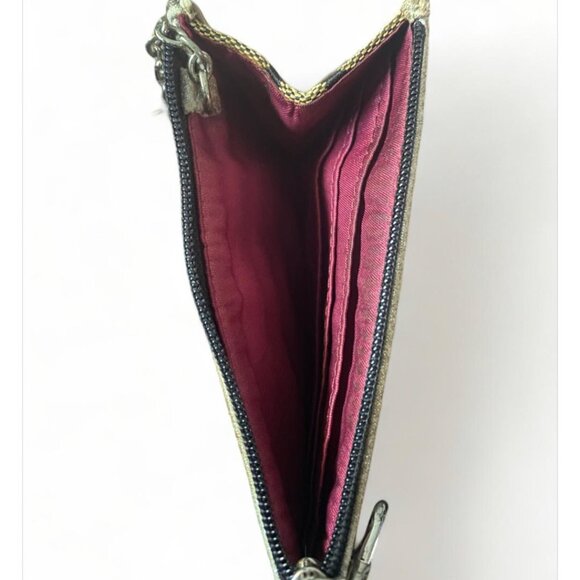 COACH 18711 Poppy Heart Signature Glam WRISTLET - Picture 2 of 5